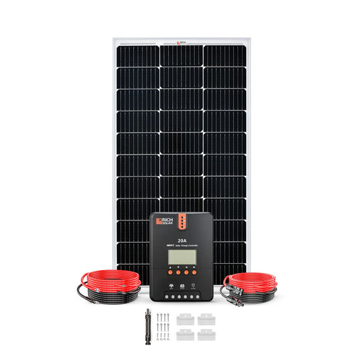 Rich Solar 100 Watt Solar Kit Main 2