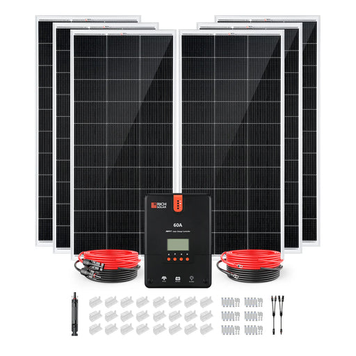 Rich Solar 1200 Watt Solar Kit Main 2