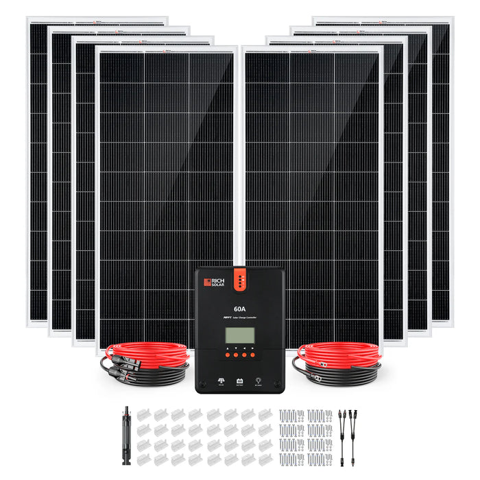 Rich Solar 1600 Watt Solar Kit Main 2