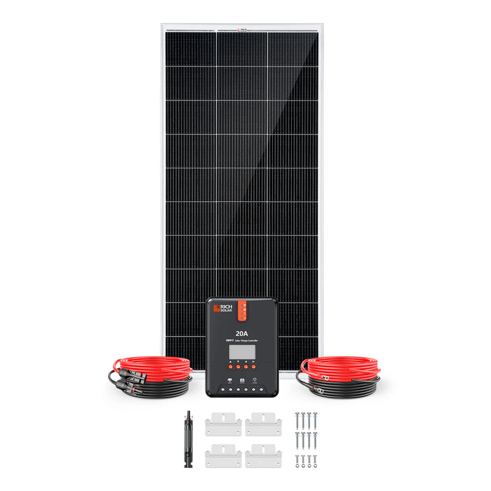 Rich Solar 200 Watt Solar Kit Main 2