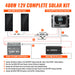 Rich Solar 400 Watt Complete Solar Kit Complete