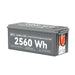 Rich Solar ALPHA 2 PRO | 12V 200Ah LiFePO4 Battery | Premium 12V Lithium Battery for RVs, Cabins, Tiny Homes | 7,000 Lifetime Cycles | 10 Year Warranty | UL1973 Certified Side