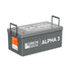 Rich Solar ALPHA 3 | 12V 300Ah LiFePO4 Battery | 12V Lithium Battery for RVs, Cabins, Off-Grid | 5,000 Lifetime Cycles | Internal Heat Technology | Bluetooth Handle