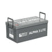 Rich Solar ALPHA 3 LITE | 12V 300Ah LiFePO4 Battery | 12V Lithium Battery for RVs, Cabins, Off-Grid | 4,000 Lifetime Cycles Handle