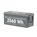 Rich Solar ALPHA 4 | 24V 100Ah LiFePO4 Battery | Powerful 24V Lithium Battery for RVs, Trailers, Vans, Boats, Off-Grid | 5,000 Lifetime Cycles | Bluetooth and Internal Heat Technology Side