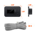 Rich Solar Inverter Remote Control with LCD & Bluetooth | Bypass Mode & Smart Charging | Compatible with NOVA SWITCH & NOVA SUPERCHARGER Series Inverters Dimensions