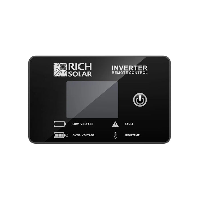 Rich Solar Inverter Remote Control with Smart LCD Display | Exclusive for Nova Pure Series Control