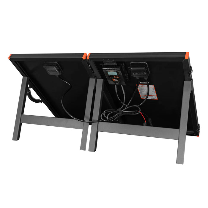Rich Solar MEGA 100 Portable Briefcase Charging Kit Back