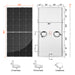 Rich Solar MEGA 250 PRO Silver | 250 Watt 24 Volt Solar Panel | Premium 24V Off-Grid Solar Panel for Campers, Tiny Homes, Cabins | 25-Year Output Warranty Dimensions
