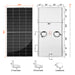 Rich Solar MEGA 250 Silver | 250 Watt Solar Panel | Premier 12V Off-Grid Solar Panel for RVs, Vans, Boats | 25-Year Output Warranty Dimensions