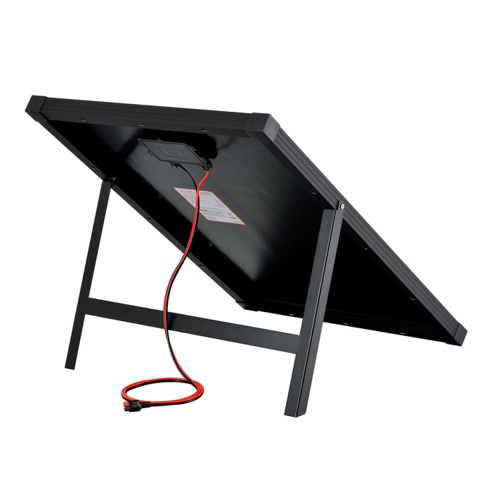 Rich Solar MEGA 60 Watt Portable Solar Black Panel Back