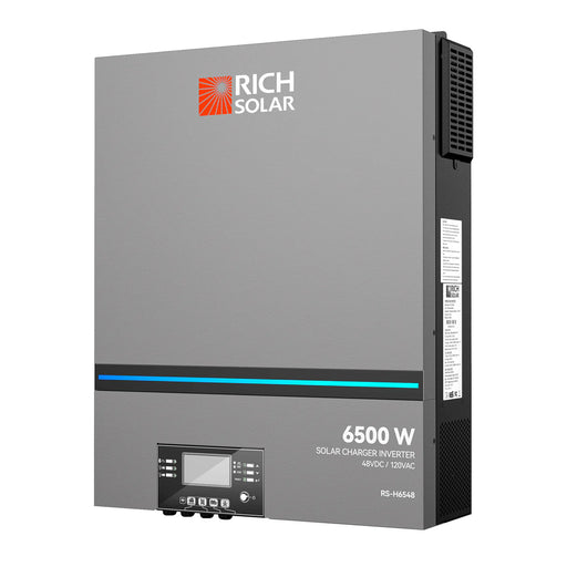 Rich Solar NOVA 6K | 6500 Watt (6.5kW) | 48 Volt Off-Grid Hybrid Solar Inverter Main