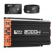 Rich Solar NOVA PURE MAX 2K | 2000 Watt (2kW) | 24 Volt Industrial Pure Sine Wave Inverter Control
