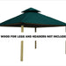 Riverstone Industries ACACIA AGOK12 12 sq. ft. Gazebo Roof Framing And Mounting Kit with Outdura Canopy Emerald