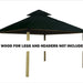 Riverstone Industries ACACIA AGOK12 12 sq. ft. Gazebo Roof Framing And Mounting Kit with Outdura Canopy Forest Green