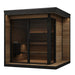 SaunaLife GL6 Outdoor Sauna Kit - Garden Luxury-Series Outdoor DIY Sauna Kit, Thermo-Spruce, up to 6 Persons Side
