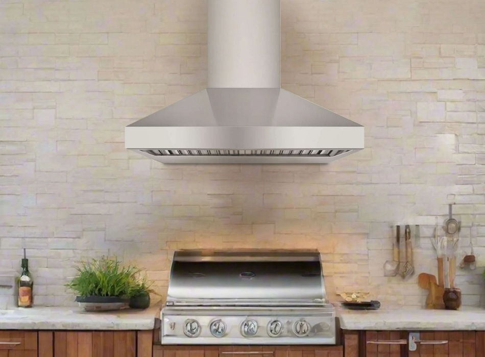 Victory Range Hood Twister 42 Inch 1200 CFM BBQ Range Hood