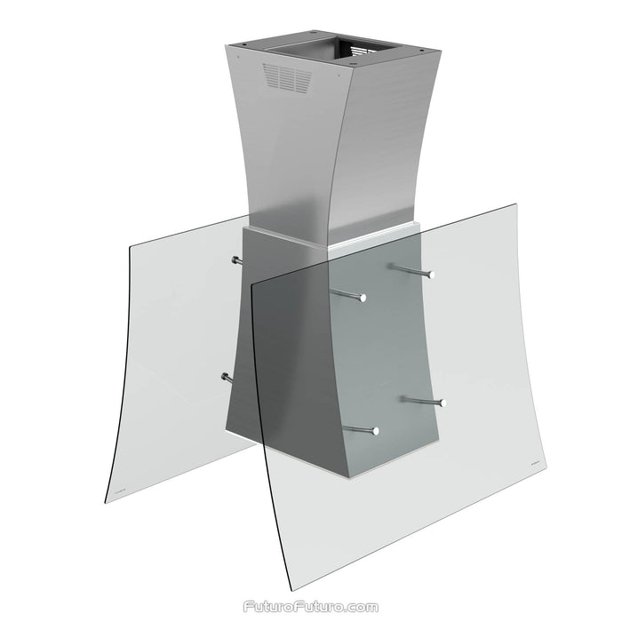 Futuro Futuro 40 Inch Magnolia Island Range Hood
