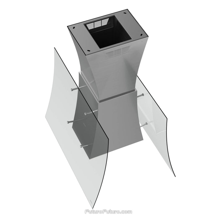 Futuro Futuro 40 Inch Magnolia Island Range Hood