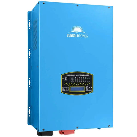 SunGoldPower 18000W 48V SPLIT PHASE PURE SINE WAVE SOLAR INVERTER CHARGER