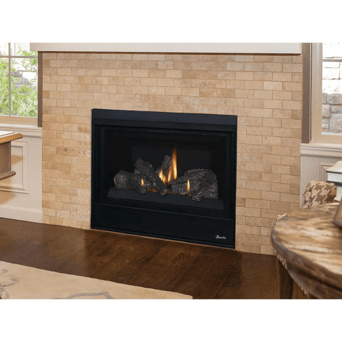 Superior DRT2000 Series 33 Inch Traditional Direct Top Vent Gas Fireplace in Electronic Ignition