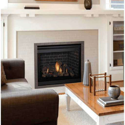 Superior DRT3500 Series 35 Inch Traditional Direct Top/Rear Vent Gas Fireplace in IPI Ignition Attached