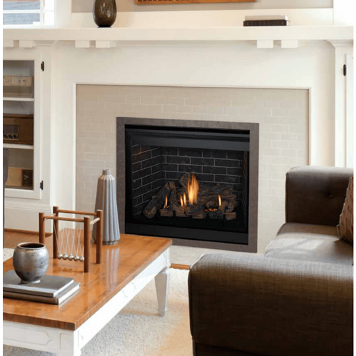 Superior DRT3500 Series 40 Inch Traditional Direct Top/Rear Vent Gas Fireplace in Electronic Ignition Attached