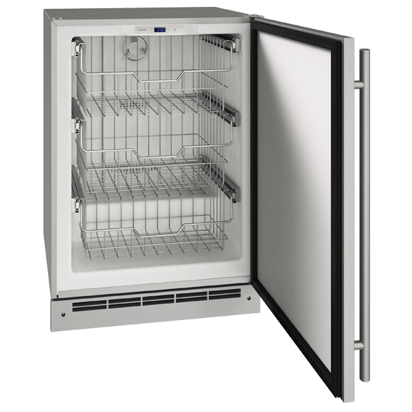 U-Line 24 Inch 1 Class Outdoor Freezer - indoor