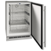 U-Line 24 Inch 1 Class Outdoor Freezer - indoor