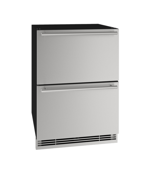 U-Line 24 Inch 1 Class Refrigeration Drawers - SS