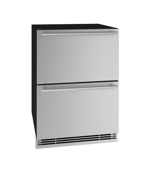 U-Line 24 Inch 1 Class Refrigeration Drawers - SS
