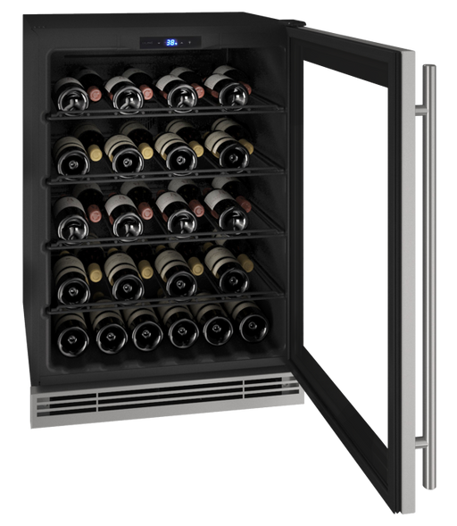 U-Line 24 Inch 1 Class Wine Refrigerator (HWC024) - SF inside