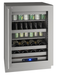 U-Line 24 Inch 5 Class Dual Zone Beverage Center - SF Right Lock