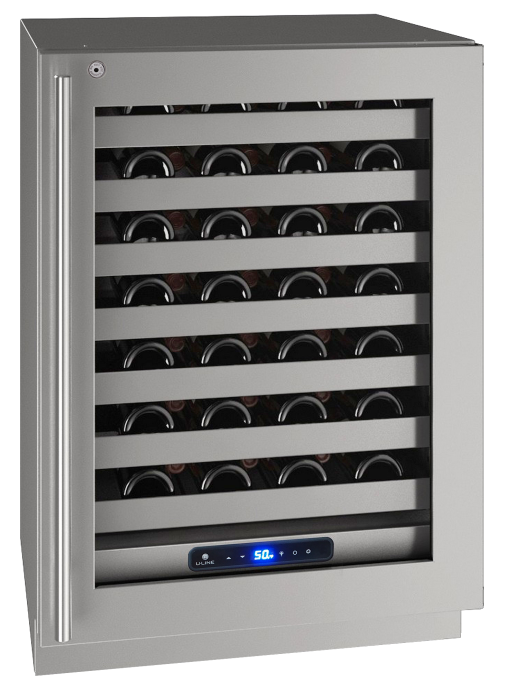 U-Line 24 Inch 5 Class Wine Refrigerator - SF - LH