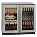 U-Line 36 Inch 3000 Series Dual Zone Refrigerator (3036RRGL) - SF with lock