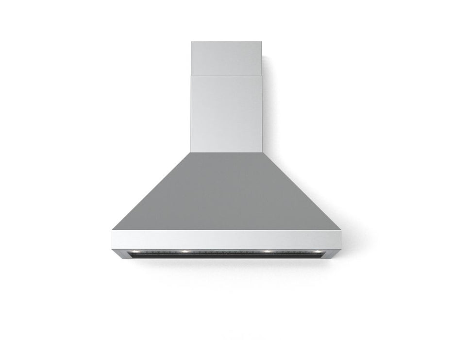 Verona 36 Inch 600 CFM Designer Low Profile Wall Mount Stainless Steel Range Hood