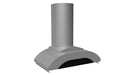 Vent-A-Hood GTH-K 36 Inch 250 CFM Premium Power Lung V-Line Contemporary Wall Mount Stainless Steel Range Hood Main