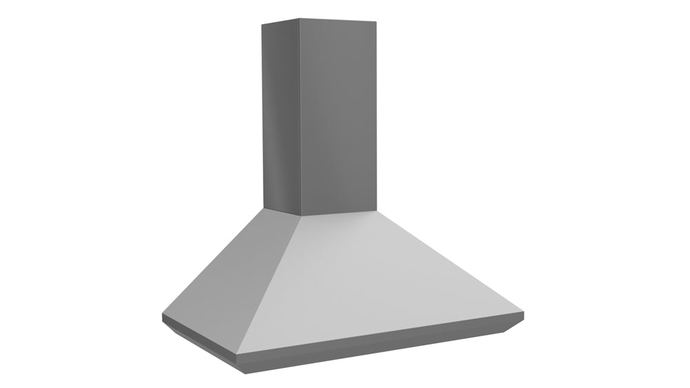 Vent-A-Hood PDL14 48 Inch 300 CFM Premier Magic Lung Euro Style Wall Mount Range Hood Main