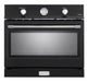 Verona 30 Inch Built In Single Gas Wall Matte Black Oven Main