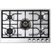 Verona 30 Inch Designer Gas Stainless Steel Cooktop Top