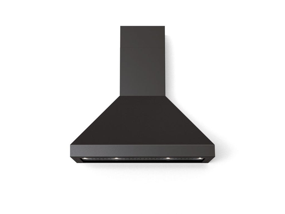 Verona 36 Inch 600 CFM Designer Low Profile Wall Mount Matte Black Range Hood Main