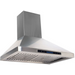 Verona 36 Inch Stainless Steel Chimney Range Hood Side