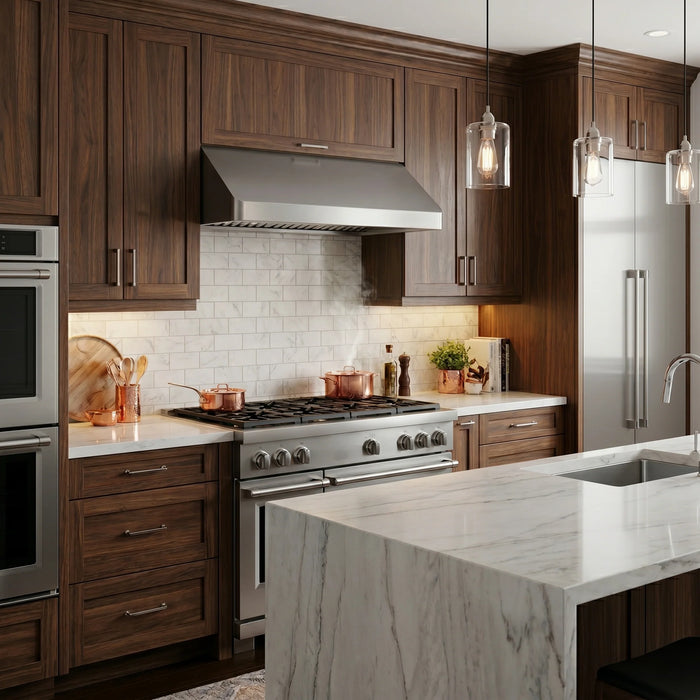 Victory Range Hood Verona 30 Inch 900 CFM Under Cabinet Range Hood