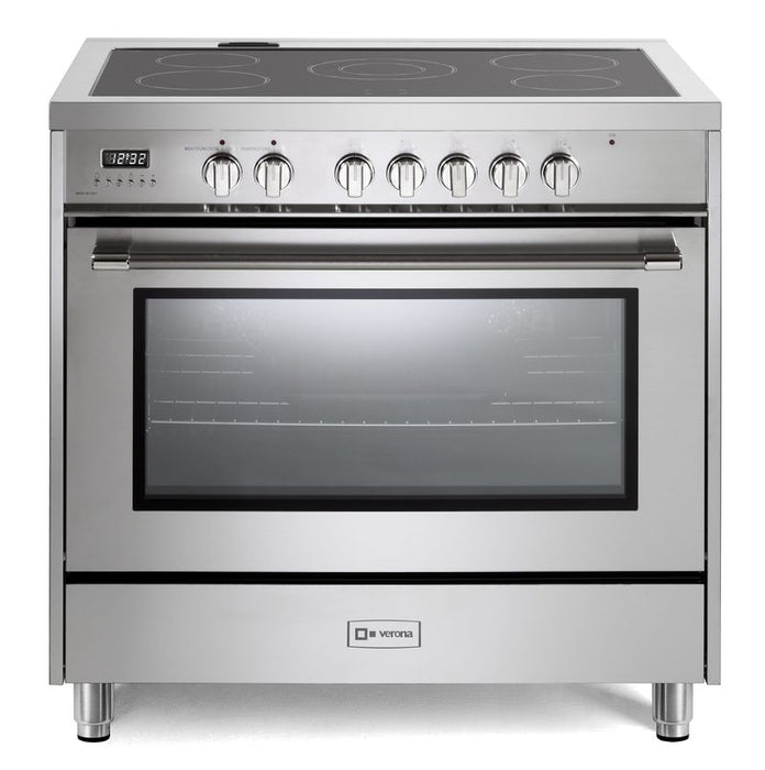 Verona Prima 36 Inch Freestanding Stainless Steel Electric Range Main