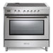 Verona Prima 36 Inch Freestanding Stainless Steel Electric Range Main
