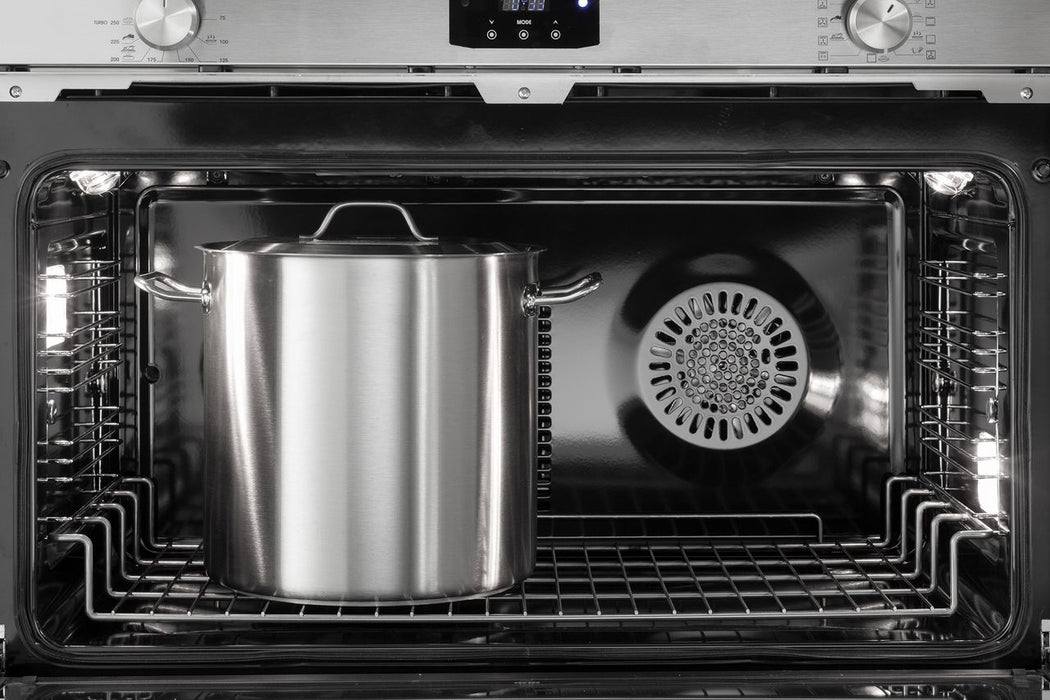 Verona Ultima 36 Inch Freestanding Stainless Steel Gas Range with Pot