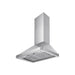 Victory Range Hood Elegant 36 Inch 600 CFM Wall Mounted Range Hood Side