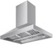Victory Range Hood Twister 36 Inch 750 CFM Island Mount Range Hood Side