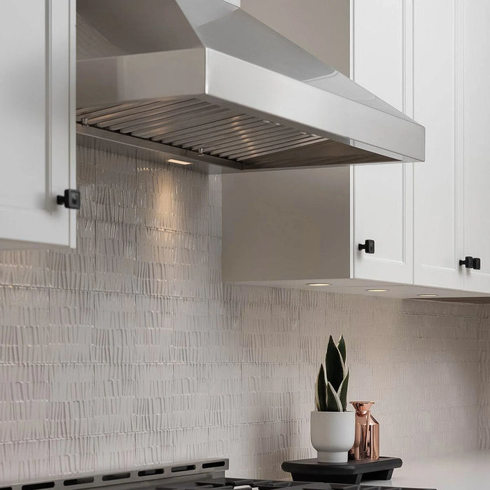 Victory Range Hood Twister 42 Inch 750 CFM Wall Mounted Range Hood Installed