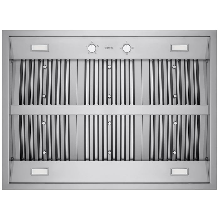Victory Range Hood Twister 42 Inch 750 CFM Island Mount Range Hood Filter